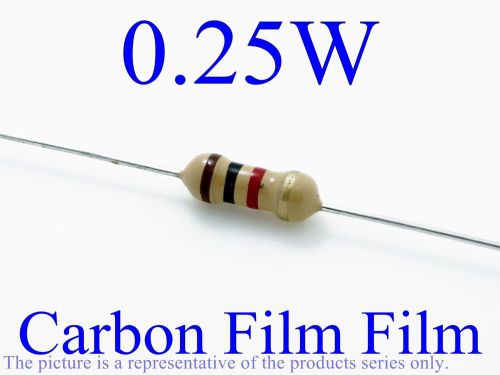 39K? 39K OHM Carbon Film Resistor 1/4W Watt 1%, x100 pcs