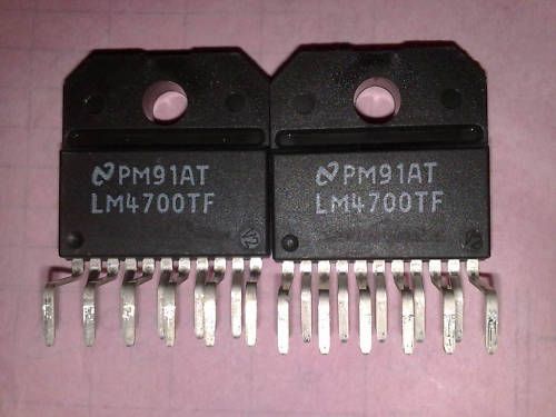 OvertureTAudio Power Amplifier Serie IC LM4700 LM4700TF
