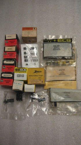 ASSORTED ELECTRONIC COMPONENTS.