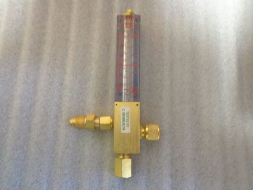 L-tec l-32 brass flowmeter flow meter gauge gage welding 200psigmax new for sale