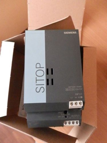 SIEMENS - 6EP1334-2AA01 POWER SUPPLY, SWITCH MODE, 24V