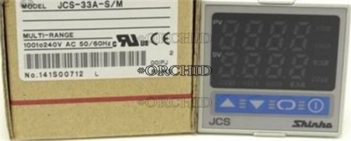 New shinko technos jcs-33a-s/m multi-range temperature controller for sale