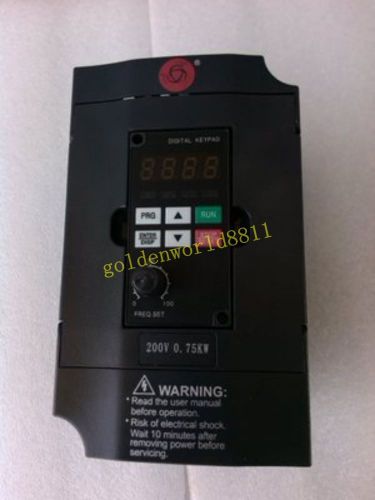 New zc-tech h2000 inverter h2200a0d75k 0.75kw 220v for industry use for sale