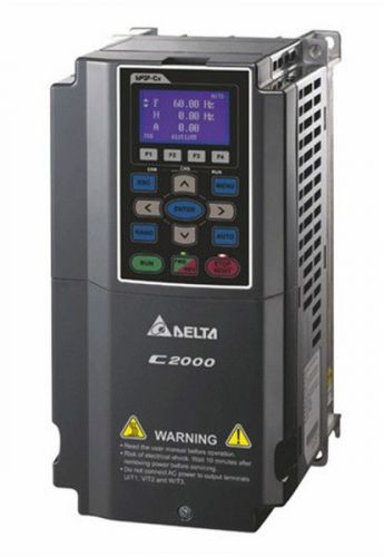 Delta variable frequency inverter vfd022c43a 3hp 3 phase 2.2kw 2200w 380v new for sale