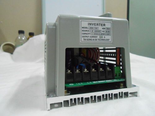 Inverter as2-104 400w 0.5hp 220v 400hz for assembly line,textile machinery new for sale