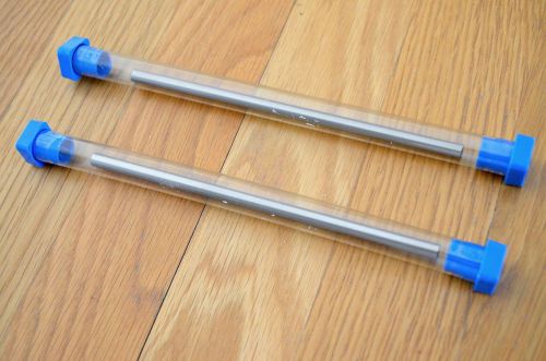 *new* lot of (2) thomson 60-case linear bearing shaft rail 6&#034; long x 1/4&#034; dia. for sale