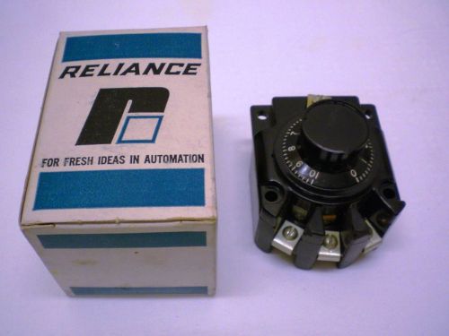 Reliance Speed Control Potentiometer Part # 76500-RT, New in Original Box