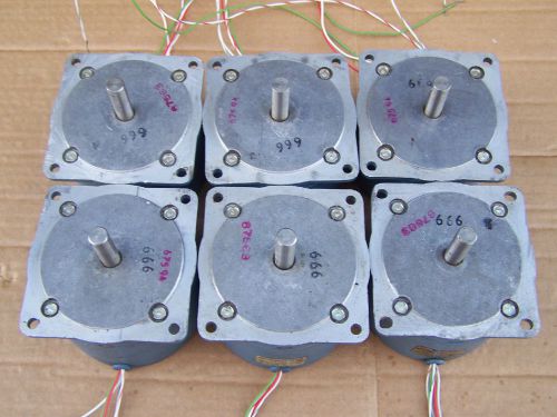 6 PiecesSUPERIOR ELECTRIC MOTOR  stepper synchronous SS50-1008