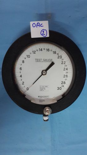 Ashcroft Test Gauge 0.1 PSI Subd Accuracy Grade 3A 0.25%