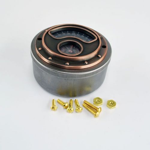 Steampunk Gauge Kit - Copper Finish - Steampunk Art - Industrial Gauge - Gears