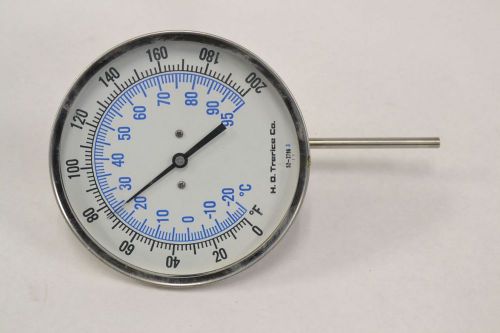 Trerice -20-95c thermometer temperature 0-200f 5 in gauge 3-1/2in stem b314085 for sale