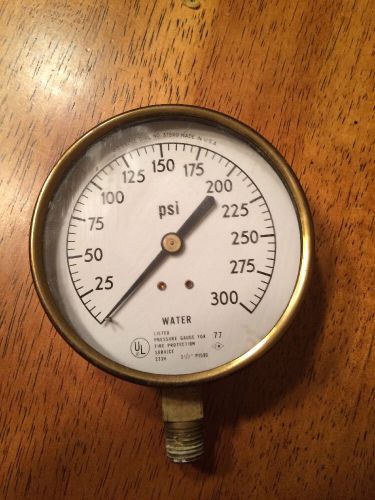 1977 Fire Protection Water Gauge