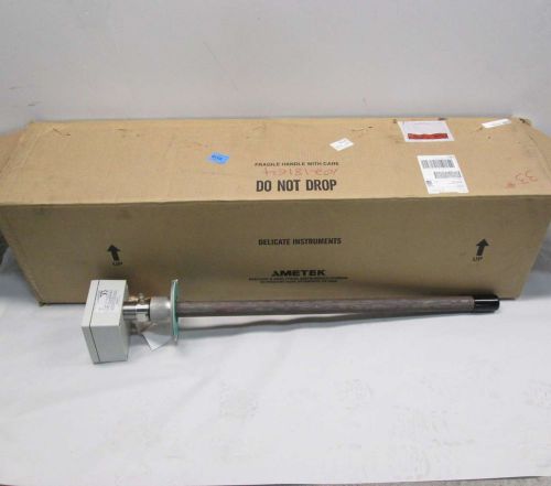 New ametek wdg 210/insitu flue gas analyzer 36in stainless probe d389969 for sale
