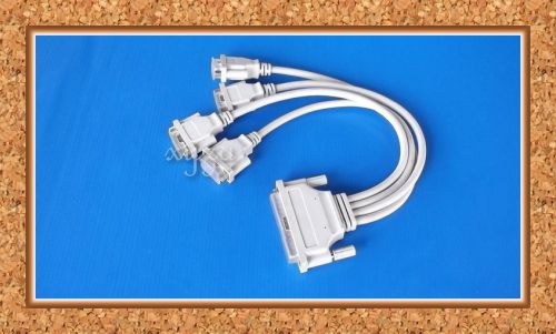 CONNTEC 37/9PSr2, 37 pin to 9 Pin x 4 Channel, Serial I/O cable