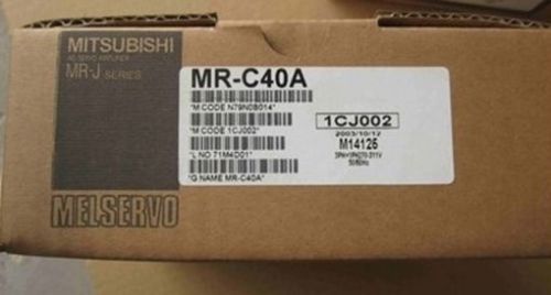 New  mr-c40a   in box mitsubishi ac servo amplifier for sale