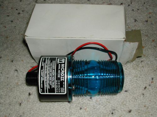 New micro ii strobe 495-1248 blue 12-48 volts dc, 16-24 vac for forklifts or for sale