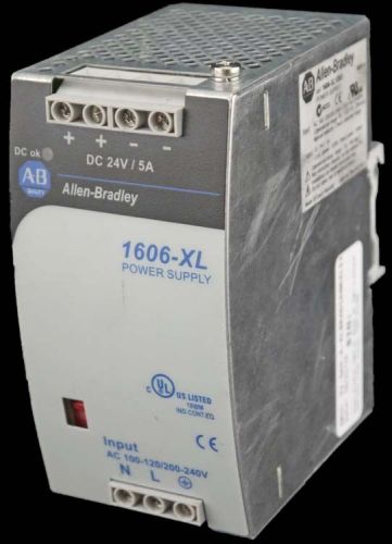 Allen Bradley 1606-XL 24VDC 5A 120W 1-Output DIN-Rail Power Supply 1606-XL120D
