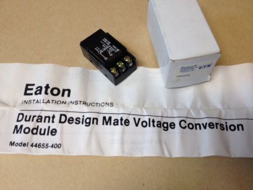 Durant 44655-400 Design Mate Voltage Conversion Module, 44655400, Eaton, NIB