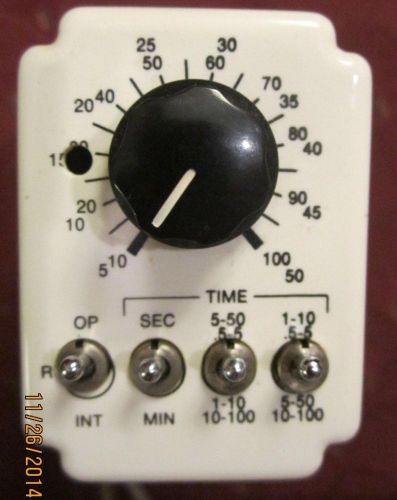 Potter &amp; Brumfield CWB-38-76000 Programmable Delay 10A, 240V contacts