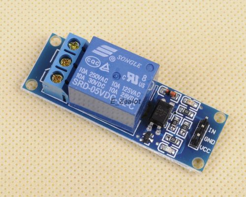 5V 1-Channel Relay Module with Optocoupler High Level Triger for Arduino J