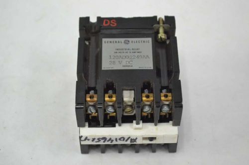 GENERAL ELECTRIC GE CR120AD02249AA SERIES A INDUSTRIAL RELAY 300V-AC10A B334291