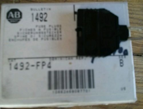 New Allen-Bradley 5x20mm Fuse Plug 1492-FP4
