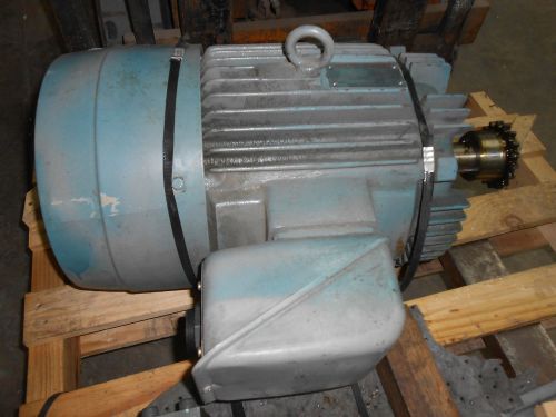 TOSHIBA HE 3 PHASE INDUCTION MOTOR 30 HP WITH YUKEN PISTON PUMP S/N: 10137092