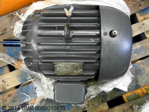 Allis-chalmers 208-220/440v type gz, model 79, 7-1/2 hp electric ac motor for sale