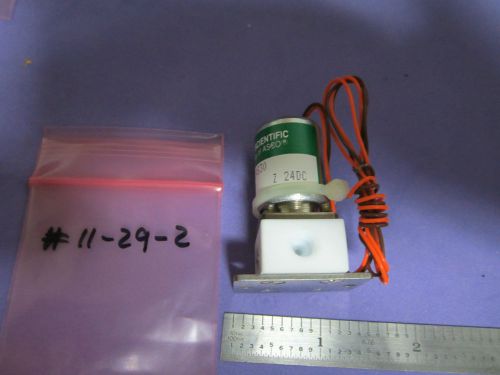 Solenoid valve teflon #11-29-2 angar scientific asco bin#11 nos for sale