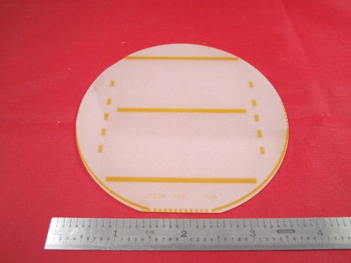 LITHIUM NIOBATE WAFER from LITTON polished one side and dull back UNKNOWN USAGE