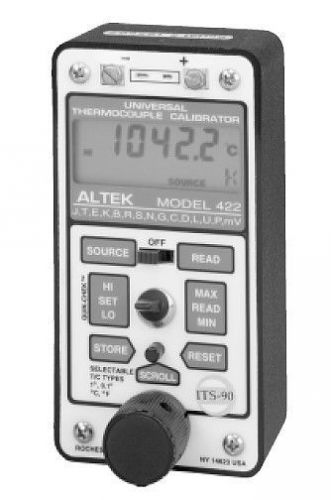 Altek 422 14-type universal thermocouple calibrator for sale