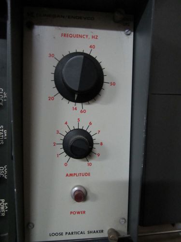ENDEVCO DUNEGAN PIND amplifier+ FREQUENCY variation UNIT VIBRATION CONTROL