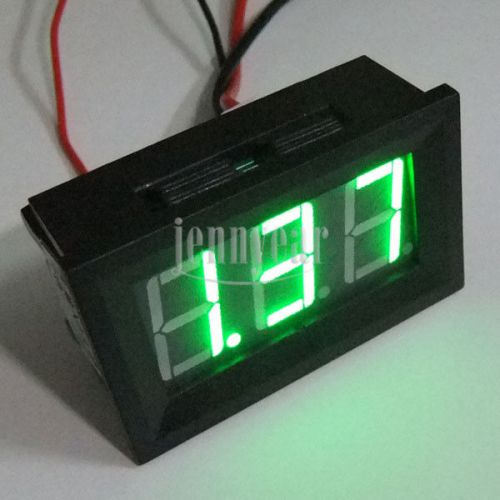 Digital ammeter dc 0-9.99a 0.56&#034; green led display amp panel meter amperemeter for sale