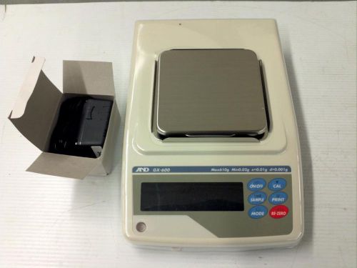 A&amp;D Electronic GX-600 Scale Electronic Balance - New