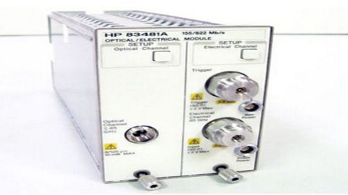 HP 83481A Optical/Electrical Module Option 040 for the HP 83480A
