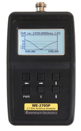 We-2705p antenna analyzer and tester 1.5 - 2700 mhz. vector with dtf. for sale