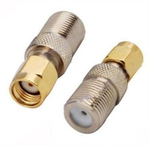 NEW RF coaxial coax adapter RP-SMA male to F female
