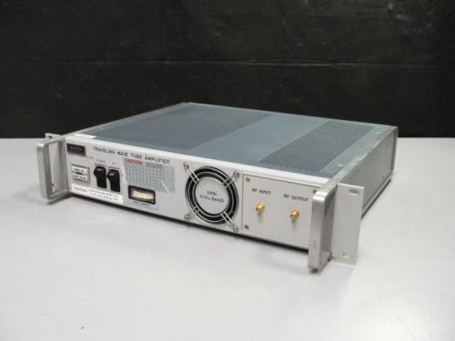 Hughes electro dynamics 1177h15f000 twt amplifier: 8 - 18 ghz, 10w, 30db, 120vac for sale