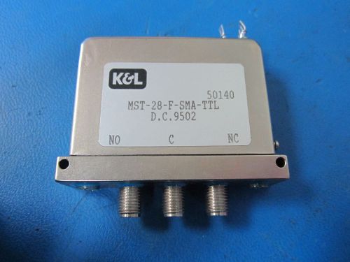 K&amp;l relay switch mst-28-f-sma-ttl 50140 d.c.9502 for sale