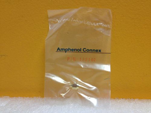 Amphenol Connex 132102, 50 pcs. (1 Lot), Gold, SMA Straight (M) Plugs, New!