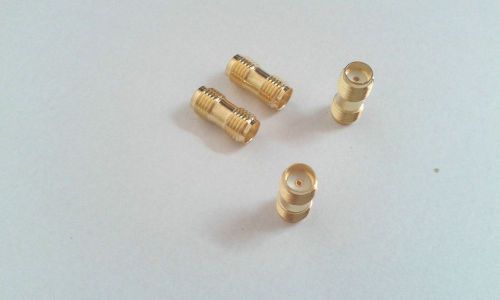 100 pcs SMA female to SMA female jack in series RF coaxial  connector