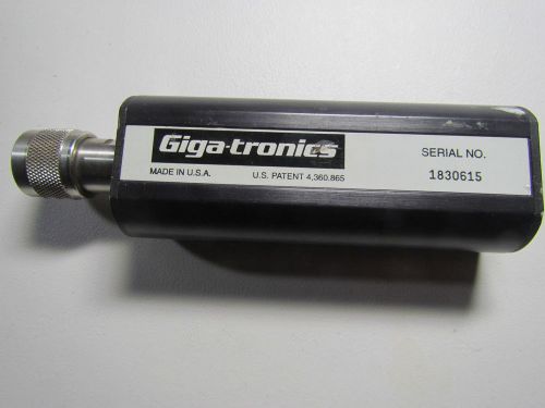 GIGA-TRONICS 80601A 0.01-18 GHz +20 dBm RF POWER SENSOR