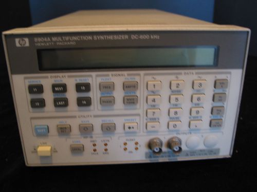 HP-8904A Signal Gemerator Option 006 H16 600 ohm non working