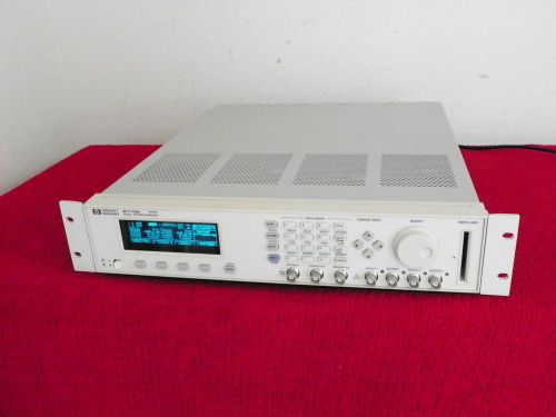 Hp agilent 81110a pulse pattern generator w/2 of 81112a - working unit! for sale