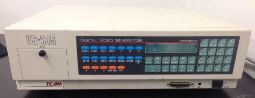 Team Systems VG-815 Digital Video Generator Astro Design VG815