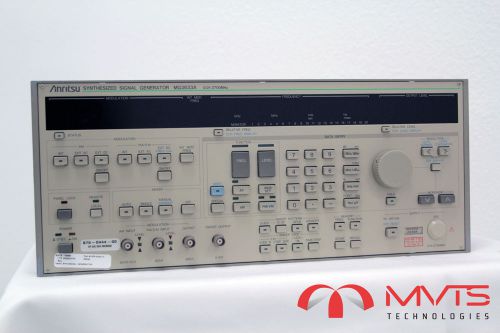 Anritsu-mg3633a synthesized signal generator for sale
