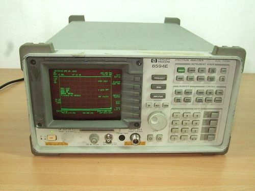 HP 8594E SPECTRUM ANALYZER 9KHz-2.9GHz FOR REPAIR OR PARTS