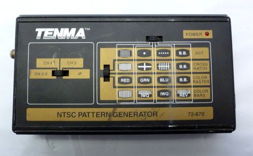 TENMA 72-870 NTSC Pattern Generator