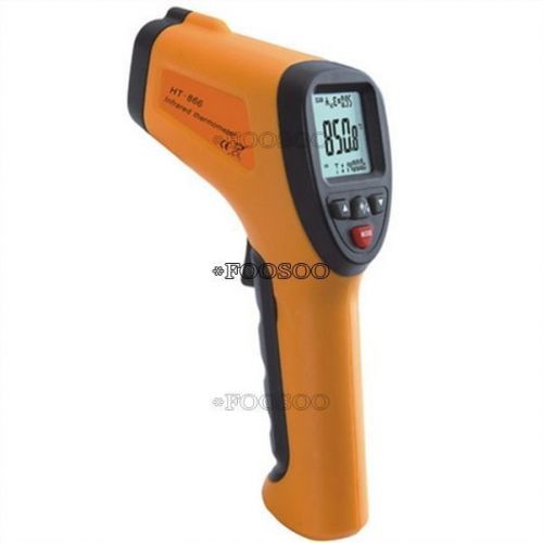 IR INFRARED THERMOMETER WITH K INPUT(-58~1562?F) HT-866 BRAND NEW DIGITAL