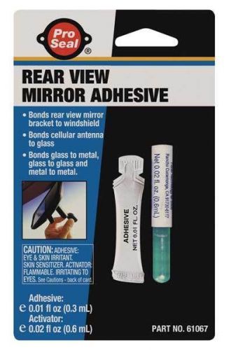 Pro-seal 61067 rear view mirror adhesive glue for sale